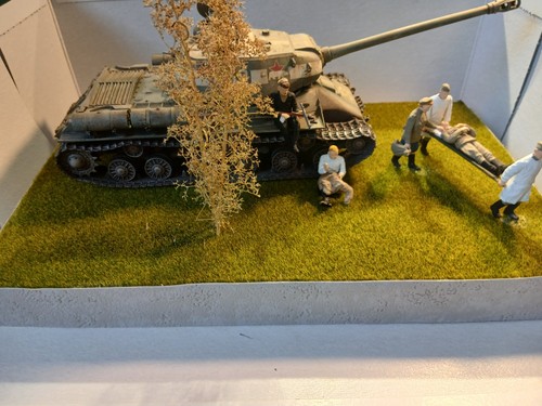 Diorama camp repos russe - de,