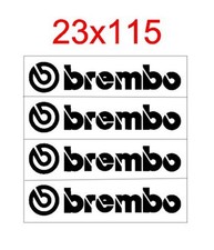 4 STICKERS  BREMBO ETRIER  GT