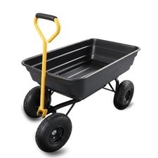 Chariot De Jardin 75L Avec Bac