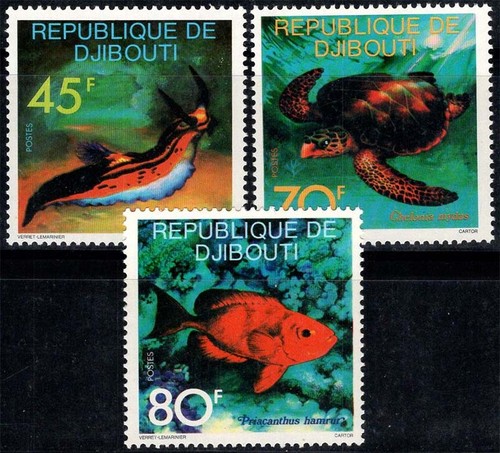 Djibouti 1977 201 203 - 201-203, neuf