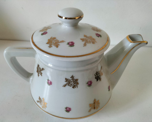 Théière porcelaine louis - théière,