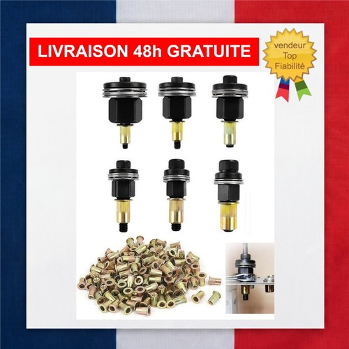 186 pièces écrous - Écrous, à