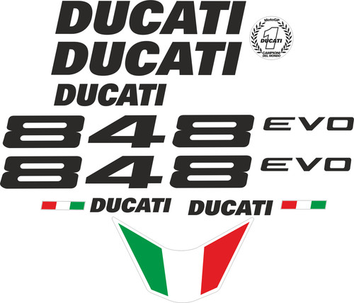 Ducati 848 evo réplique - ducati,