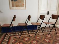 Wim Rietveld Pyramid Chairs (4) - Prouve,Friso Kramer,Jeanneret,Perriand,Mategot