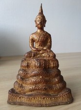 Antique ancien bronze BUDDHA