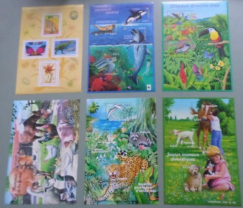 France lot bloc timbres - 6,