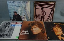 x7 disques vinyles Daniel Guichard x3 Vilard - Lavoie - Alain Barrière - Ferrat
