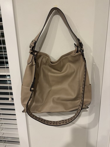 Gussaci shoulder bag taupe - shoulder, bag,