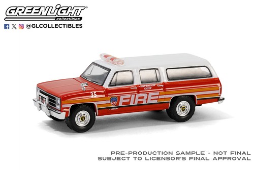 Greenlight fdny 1991 chevrolet - fdny,