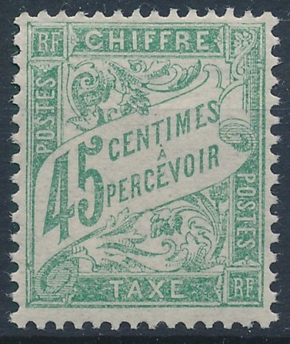 Timbre france taxe neuf - timbre,