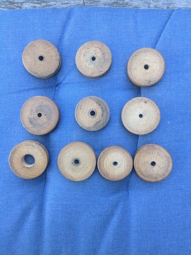 Ancienne bobine bois - 10,