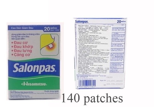 140 salonpas pain - salonpas, relief