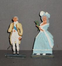 SEGOM KINGS AND QUEENS OF FRANCE TIN PLATE 10 FIGURES No. 104