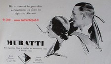 PUBLICITE CIGARETTES MURATTI