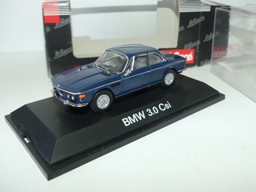 Bmw csi bleu - bmw, 1:43