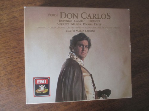 Verdi don carlos domingo - cd,