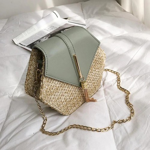 Sac main femme rotin paille - main,