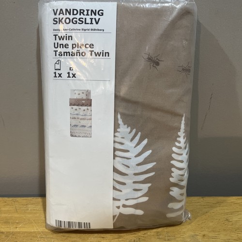 Ikea vandring skogsliv duvet - skogsliv,