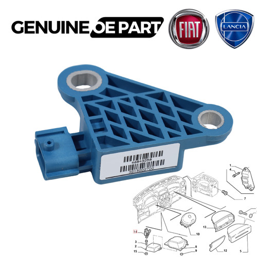 Origine capteur choc srs - capteur, de