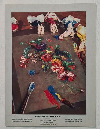 Flower painting 1938 - flower,