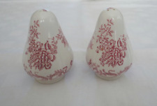 Villeroy et Boch Service Valeria rouge  SEL POIVRE SALERONS