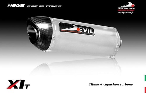Pot échappement devil - pot, d'échappement