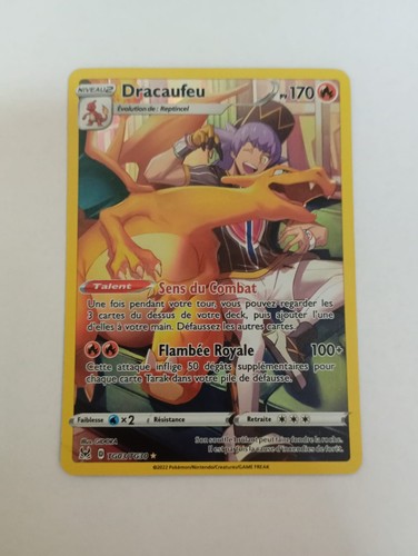 Carte pokemon dracaufeu - carte, tg