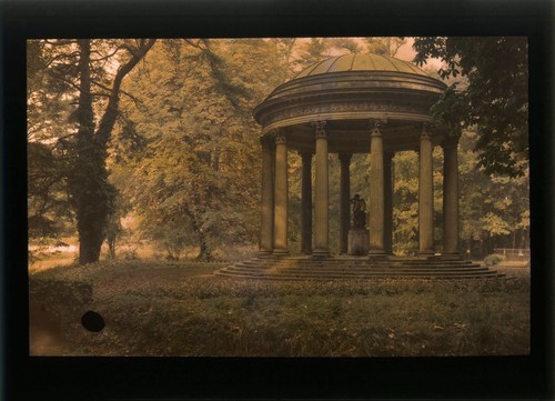 Autochrome parc du - autochrome,