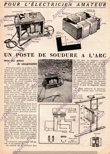 Poste soudure arc - soudure, arc/