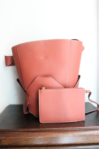 Sac seau céline rose foncé - rose,