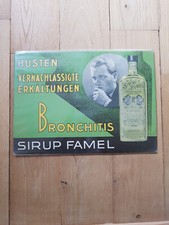 CARTON PUBLICITAIRE  SIRUP