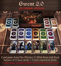 Gwent 2.0 - Witcher - 5 decks with fixed game balance + 5 new decks. PREMIUM ED.