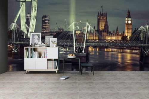 Papier peint london - , 3d