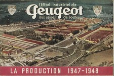 Catalogue brochure Peugeot