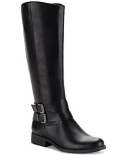 Style Co Uticaa Bottes Équitation Noir Création Humaine 7M Ceinture Détail Pdsf