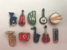 SERIE COMPLETE " LES INSTRUMENTS DE MUSIQUE "