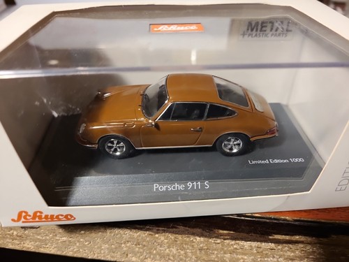Porsche 911 schuco - porsche, marron