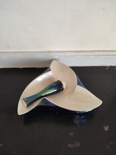 Cendrier VERCERAM modèle n° 6113 ancien noir irisé avec pilon années 60