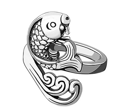 Bague koi miniblings ajustable - miniblings,
