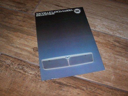 Prospectus brochure lancia - prospectus,
