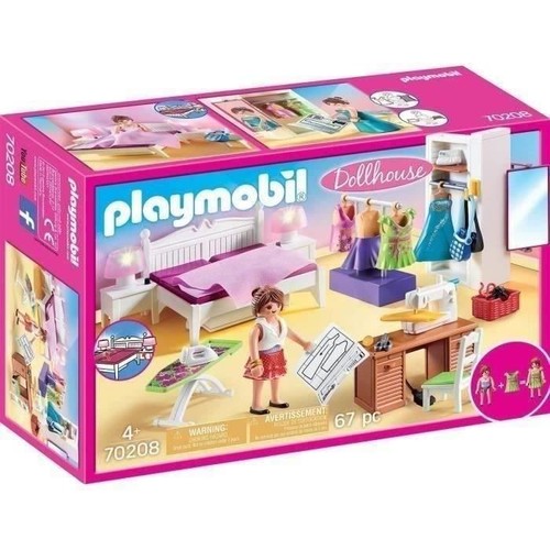 Playmobil 70208 chambre avec - playmobil,