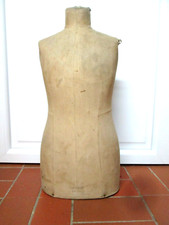 SEWING BUST MANNEQUIN SHOWCASE SIZE 34 retro fashion store STOCKMAN Paris deb. XXe