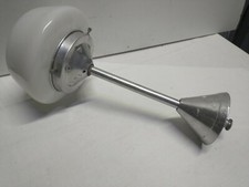 14 / Vintage School Opaline Chandelier 