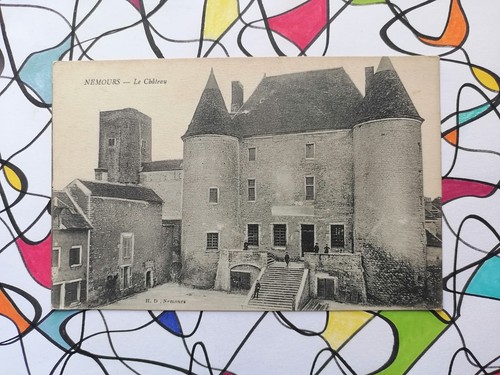 Cpa l ancien château - cpa, 77