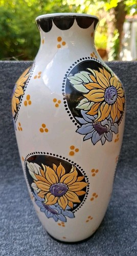 Vase boch louvière - boch-la-louvière, décor