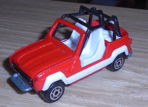 Majorette renault jp4 - renault, rouge