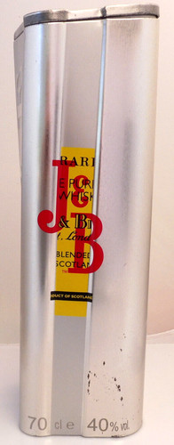 Boîte metal whisky j - -,