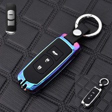 For Mazda 3 5 6 CX5 CX3 CX9 3 Buttons Zinc Alloy Car Remote Key Fob Case Cover