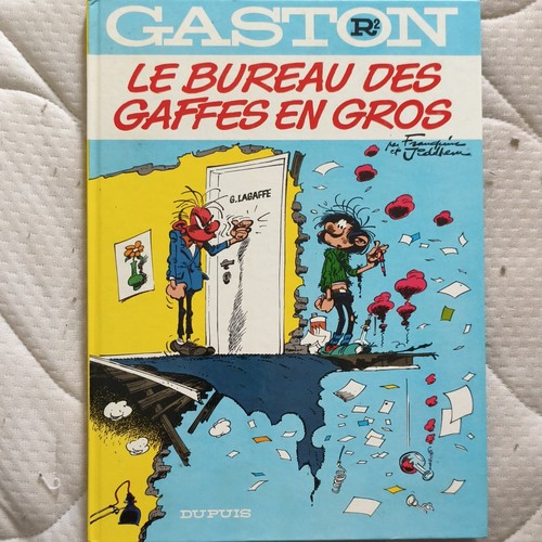 Gaston bureau des gaffes - gaston,