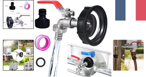 Robinet cuve 1000l avec - robinet,
